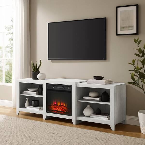 Ronin 69" Low Profile Tv Stand W/Fireplace Bed Bath & Beyond 36091182